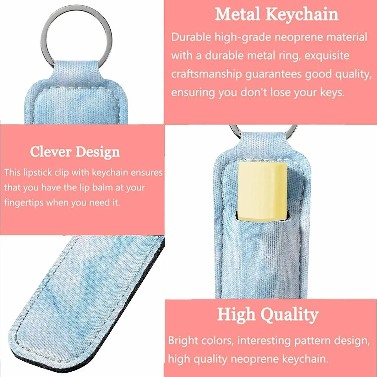 10 шт. держатель для брелока под мрамор|Сувениры вечеринок| |