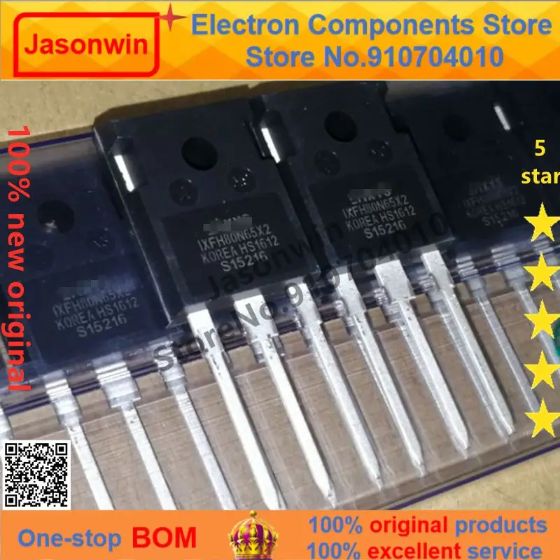 100% nuevo 50 unids/lote Оригинальный Диод IXFH80N65X2 650 в 80A TO 247 IXFH80N65 80N65 MOSFET