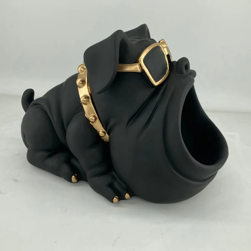 Миниатюрная 3d-статуэтка для домашнего декора статуэтка собаки скульптура