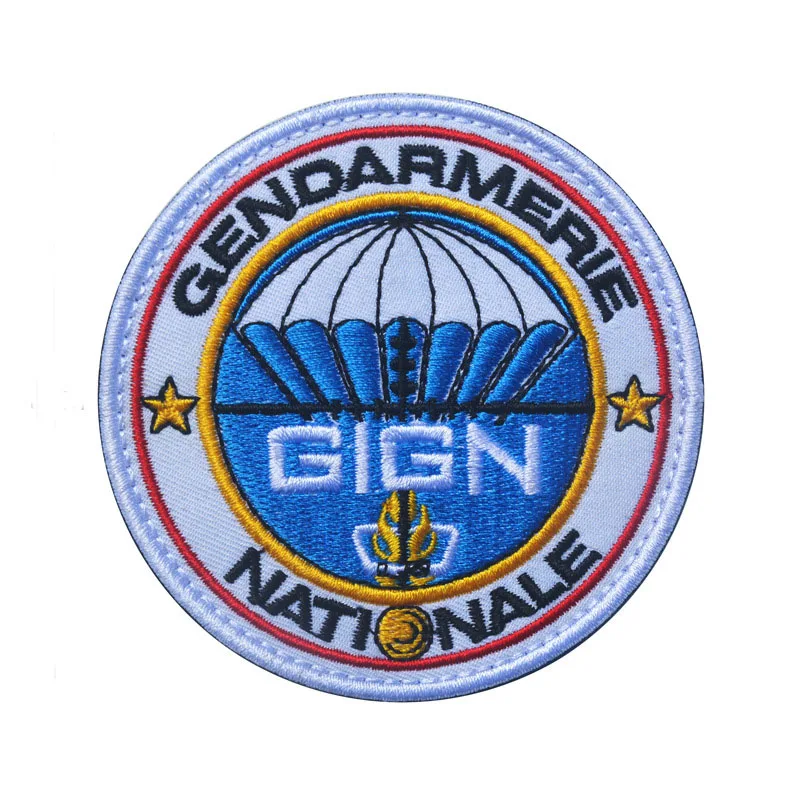 

GIGN, французская национальная дармерания, нашивки, вышивка, мужская повязка на руку, спецназ для куртки, жилета