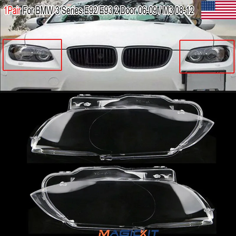 Налобный фонарь MagicKit 2 шт. для BMW E92 E93 Coupe M3 328i 335i Cabrio|Абажуры| |