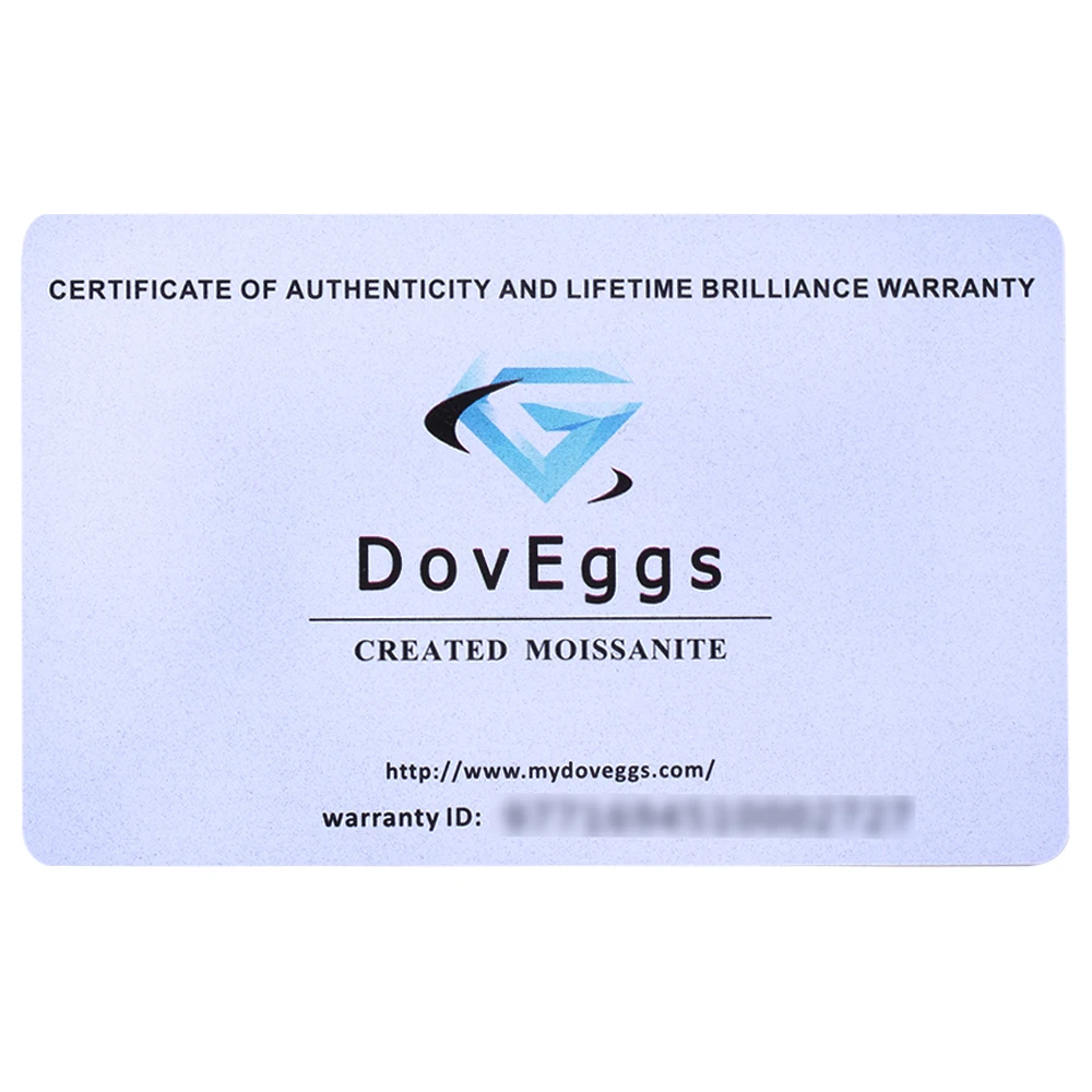 DovEggs стерлингового серебра 925 пробы 1 CTW 6,5 мм HI цвет отличная огранка Муассанит алмаз обручальное кольцо для женщин