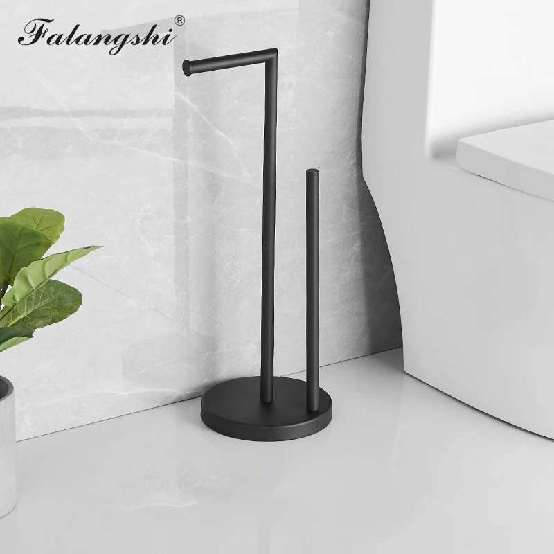 Отдельно стоящий держатель туалетной бумаги из нержавеющей стали 304 диспенсер