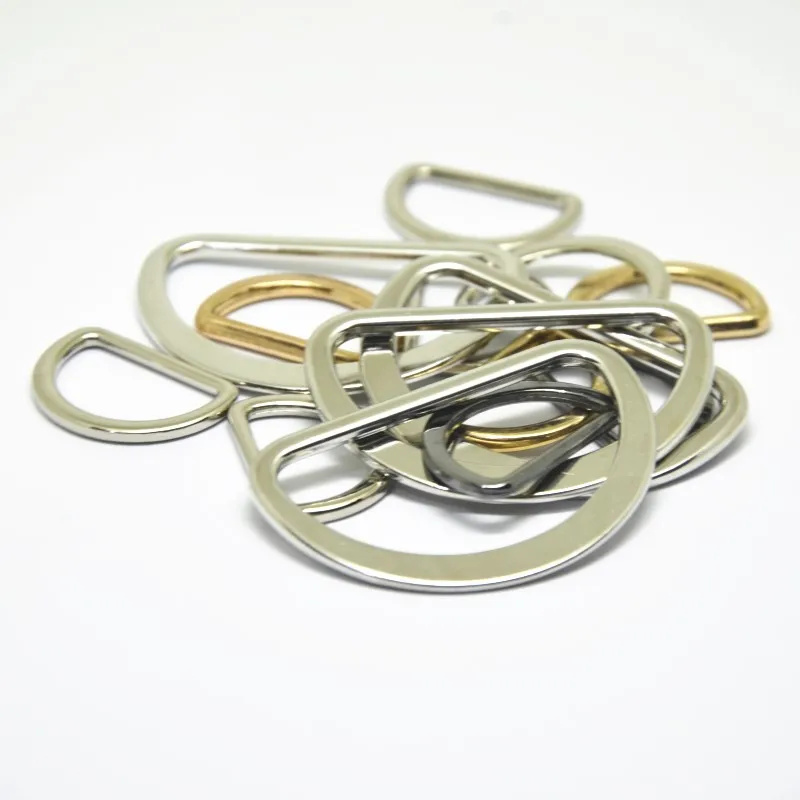 50 шт. высококачественные металлические пряжки D образные кольца|Пряжки и крючки| |