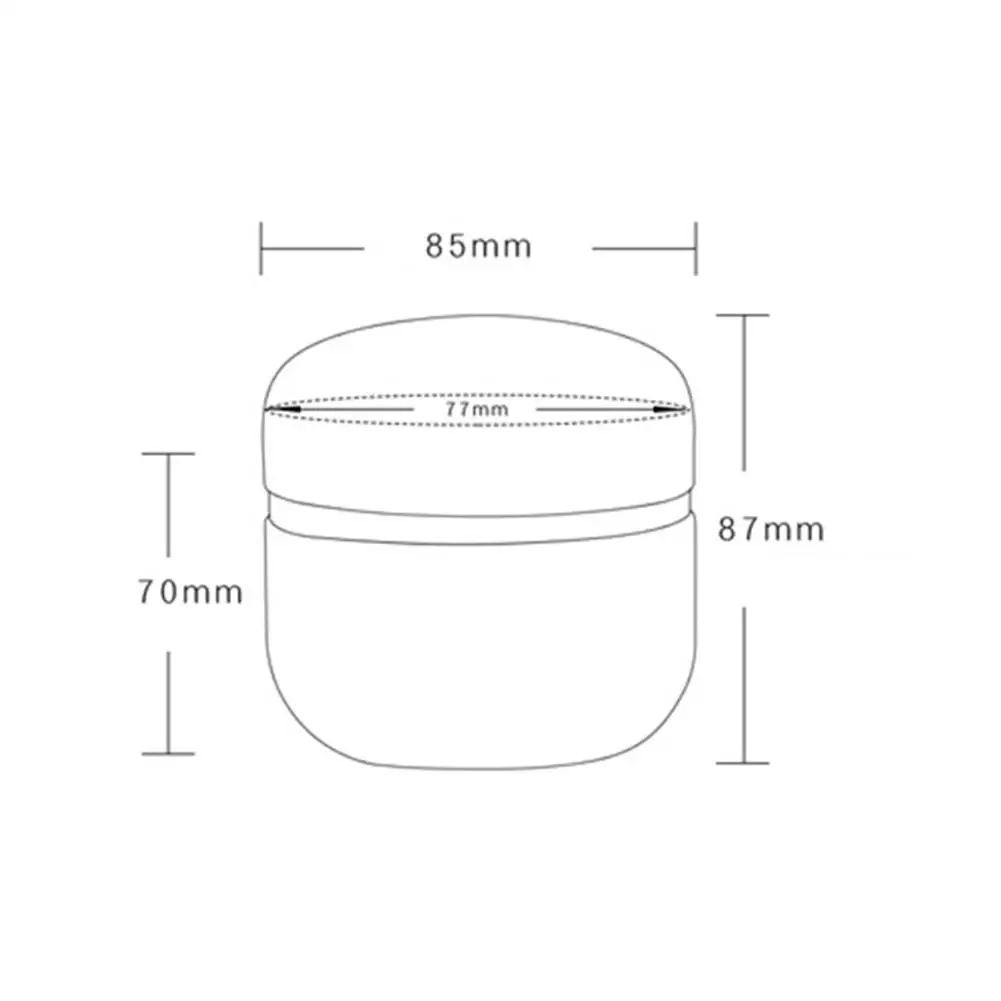 Небольшие металлические банки для чая универсальные мини портативные круглые