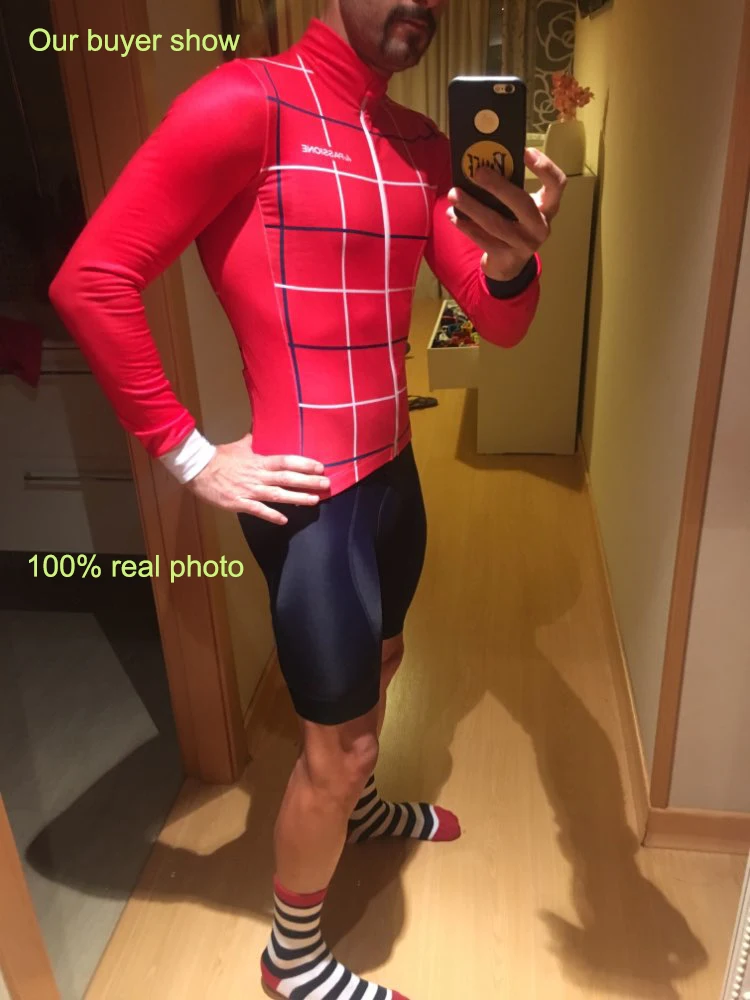 Профессиональная команда наивысшего качества термо флис Велоспорт Джерси с