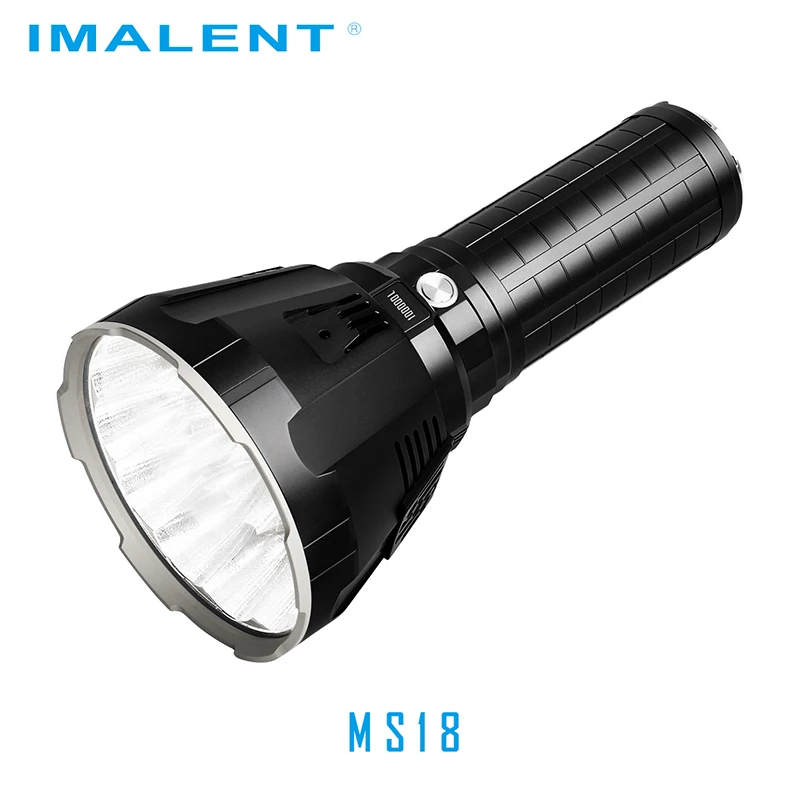 IMALENT MS18 светодиодный фонарик с головкой набор R90TS CREE XHP70.2 100000 лм умная зарядка |
