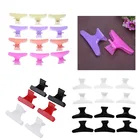 Заколки для волос в форме бабочки, зажимы профессиональные для ухода за волосами, инструменты для укладки волос для салона, 612 шт.