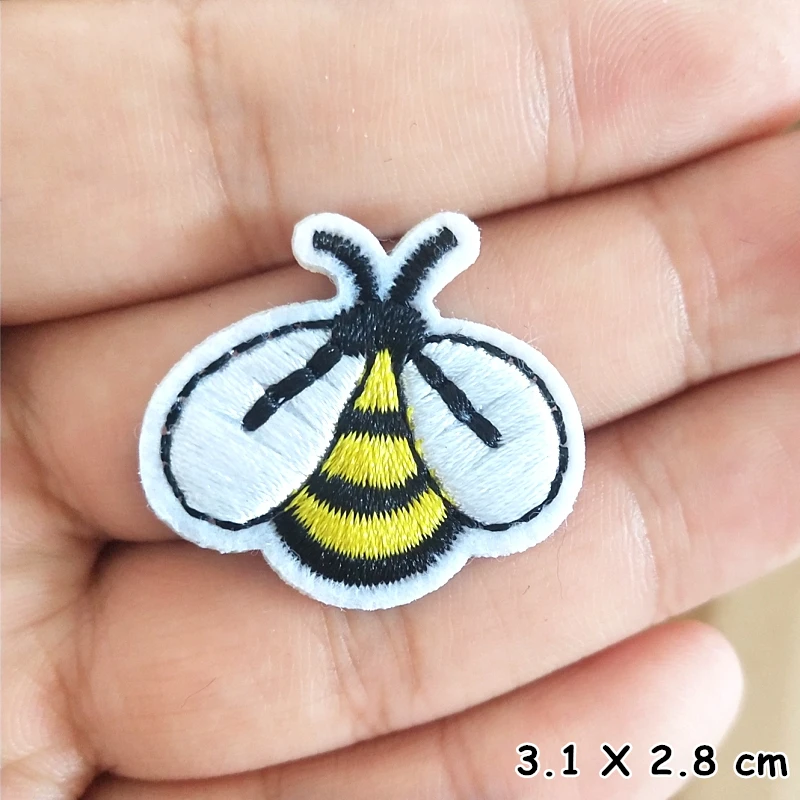 CX43 Модные DIY мультфильм рукописные слова патч вышитые Симпатичные значки хиппи железа на детские нашивки для наклейки для одежды 26 стиль - Цвет: CX43