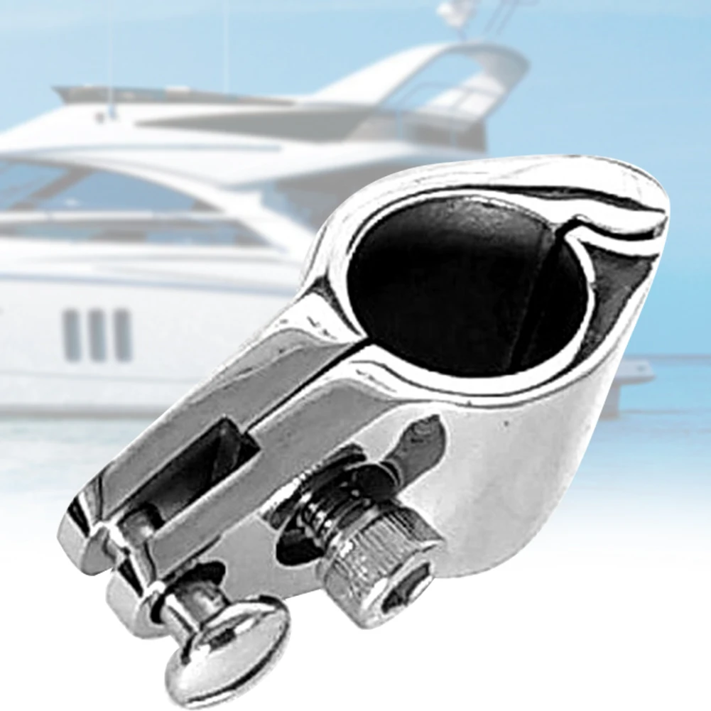 

Marine Stainless Steel Connector Durable Clip Threaded Pipe Clamp Screw Tie Boat Corrosion Resistant Fixing Yacht Hardware
