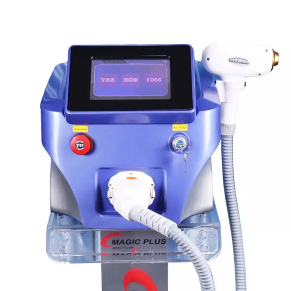 

2021 Hot sales 808 diode laser machine with 3 wavelengths 755 1064 808nm hair removal machine