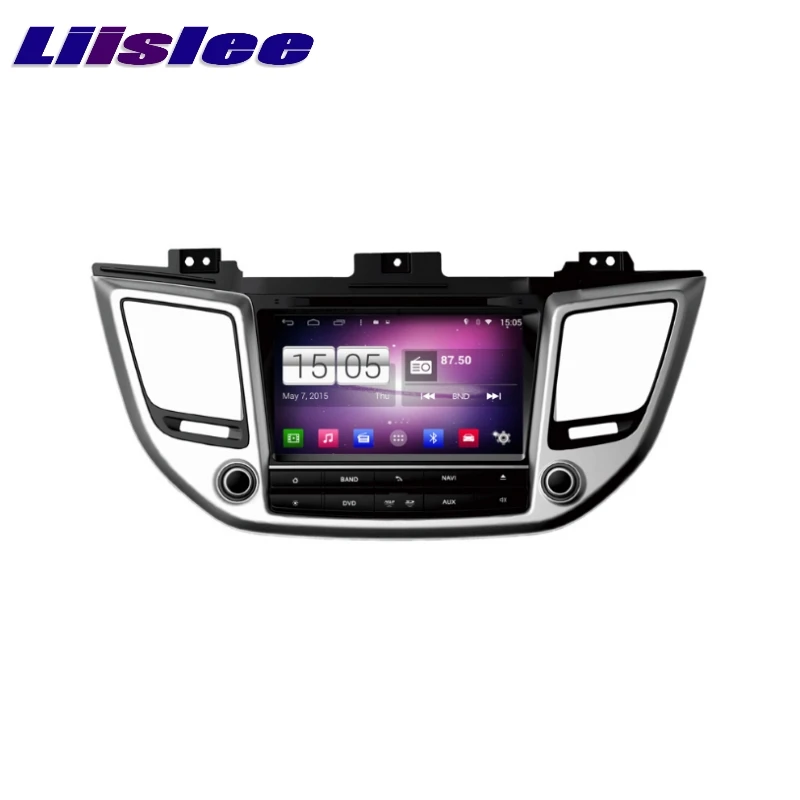Для HYUNDAI Tucson правосторонний привод LiisLee автомобильный мультимедийный ТВ DVD GPS