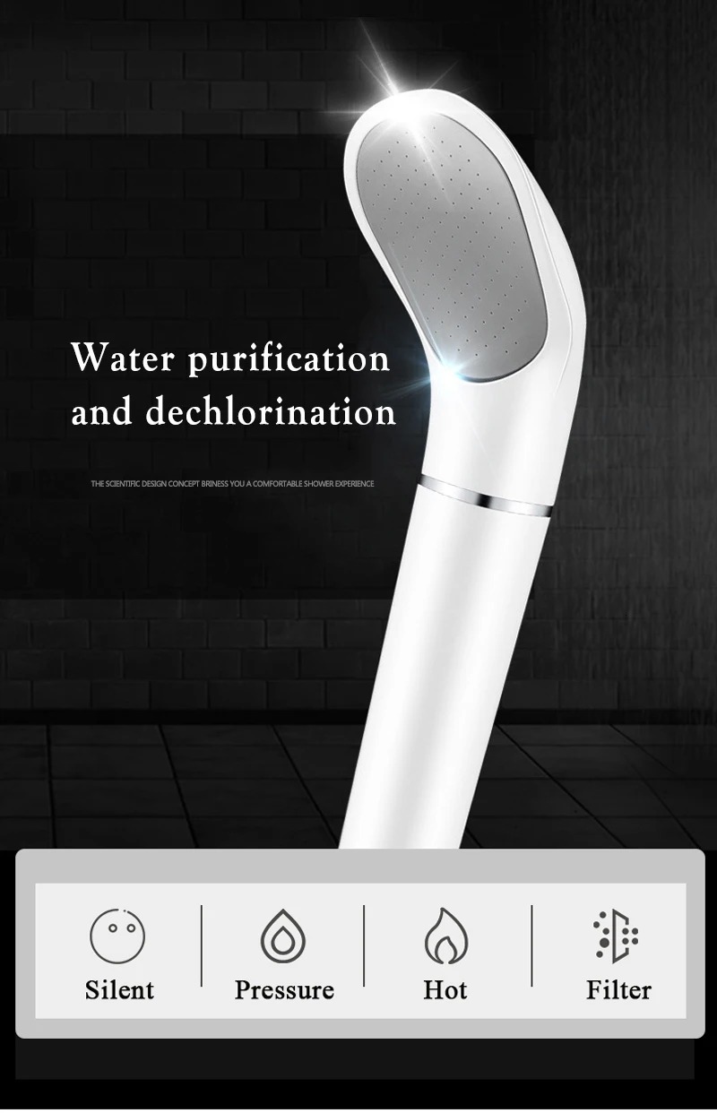 ZhangJi мать-ребенок очищенный спрей насадка для душа Фильтр спа насадка для душа водосберегающая очистка воды Насадка жемчужно-белый цвет
