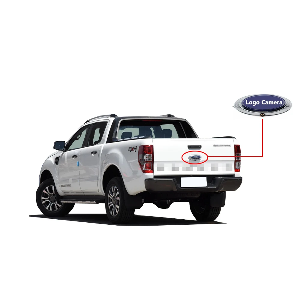 178 для пикапа Ford RANGER T6 T7 задняя дверная ручка логотип автомобиля задний вид заднее