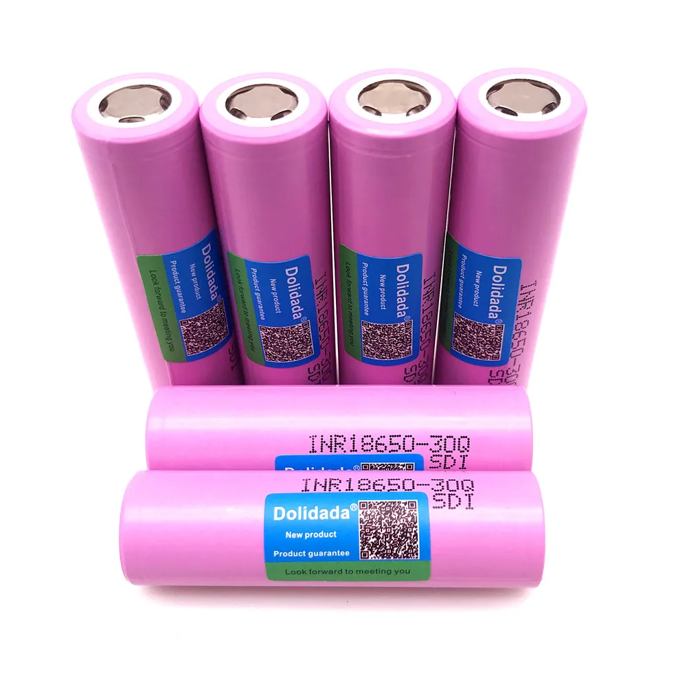 

10-40PCS 100% original New for INR 18650 battery 3.7V 3000mAh INR18650 30Q li-ion Rechargeable Batteries
