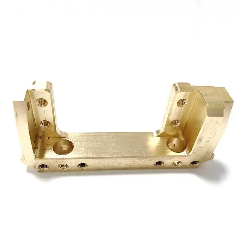 1 шт. 85 г латунный передний бампер крепление стенд для Сервомотора 1/10 RC Гусеничный