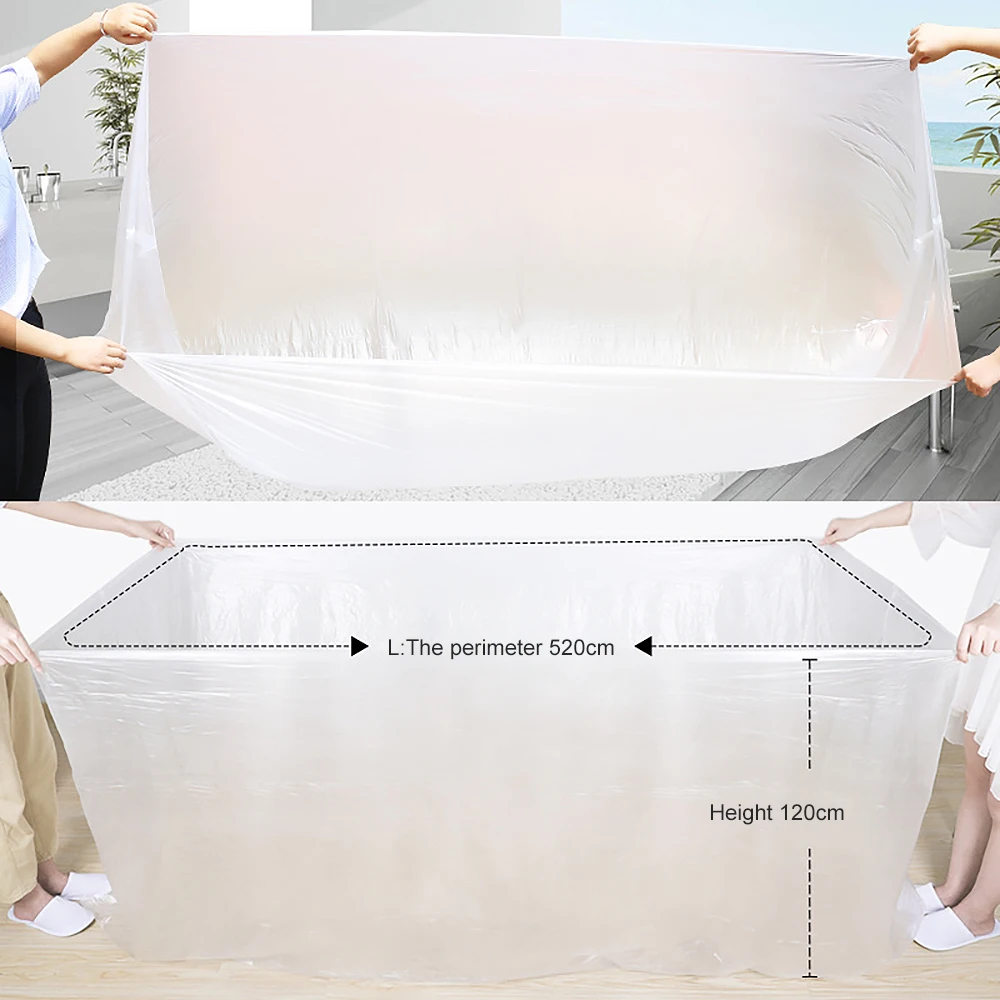 Дорожная портативная одноразовая сумка чехол для ванны пленка всей семьи отеля