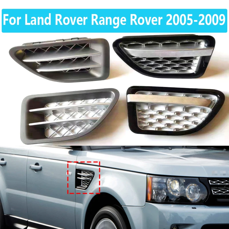 

Front Fender Diffuser Suitable For Land Rover Range Rover 2005-2009 Decorative Panel Air Mesh Grill Side Diffuser