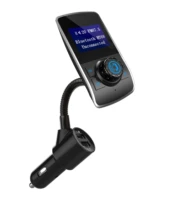 car fm transmitter wireless handfree audio receiver car mp3 player with dual usb and one tf slot
