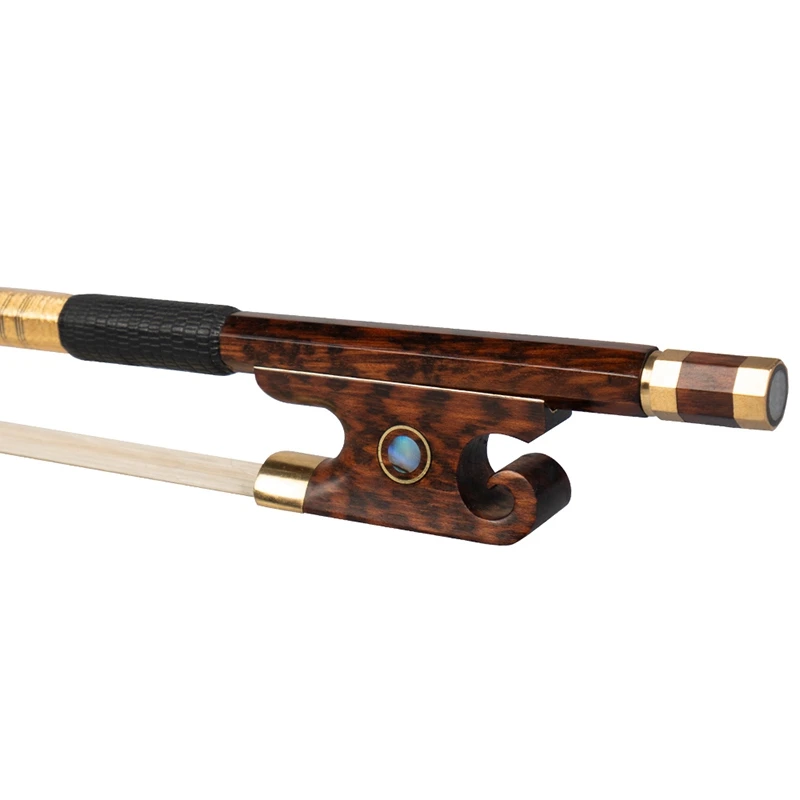 

NAOMI Master Advanced Selected Snakewood Violin Bow 4/4 Fiddle Bow with Snakewood Frog