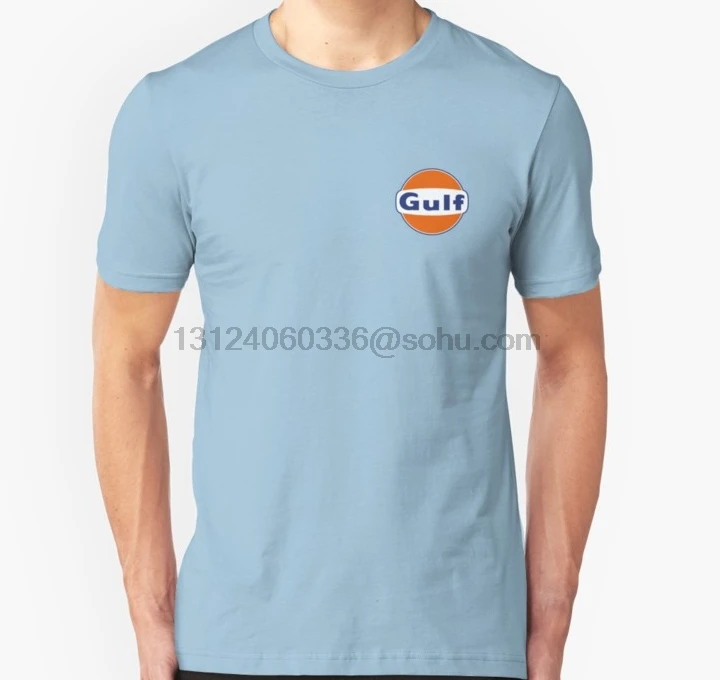 Мужские футболки с коротким рукавом залива унисекс футболка (1) круглым вырезом