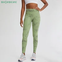 shinbene classic 3 0 tie dye naked feel fitness workout legging women no camel toe squat proof yoga pants sport gym legging 2 12