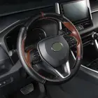 Для Toyota Camry 2018- 2019 Avalon 2018 - 2020 RAV4 2019 ручной работы из натуральной кожи чехол рулевого колеса автомобиля