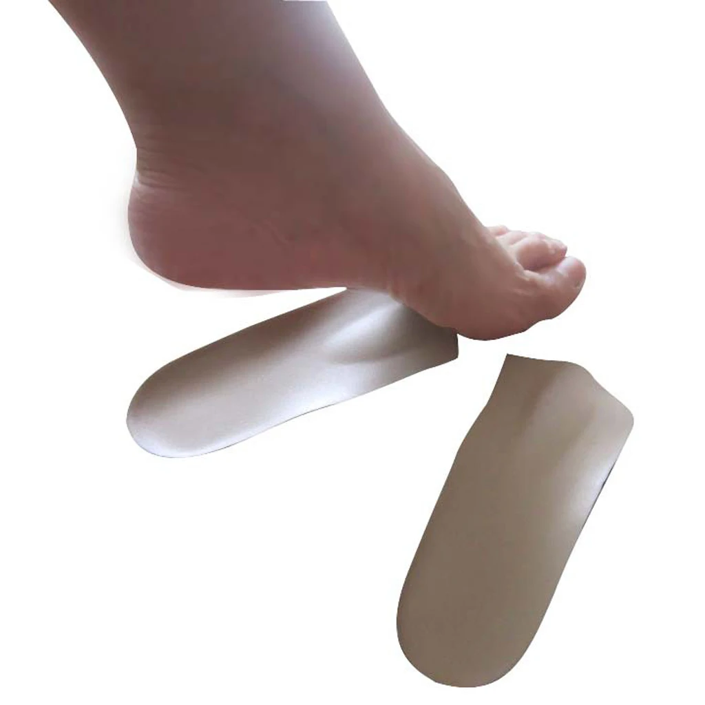 

Women Leather Orthotic 3/4 Length Insoles Arch Support Pad Khaki
