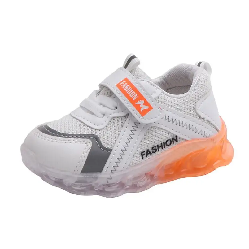 Размер 21-30 детская обувь с подсветкой кроссовки для мальчиков и девочек