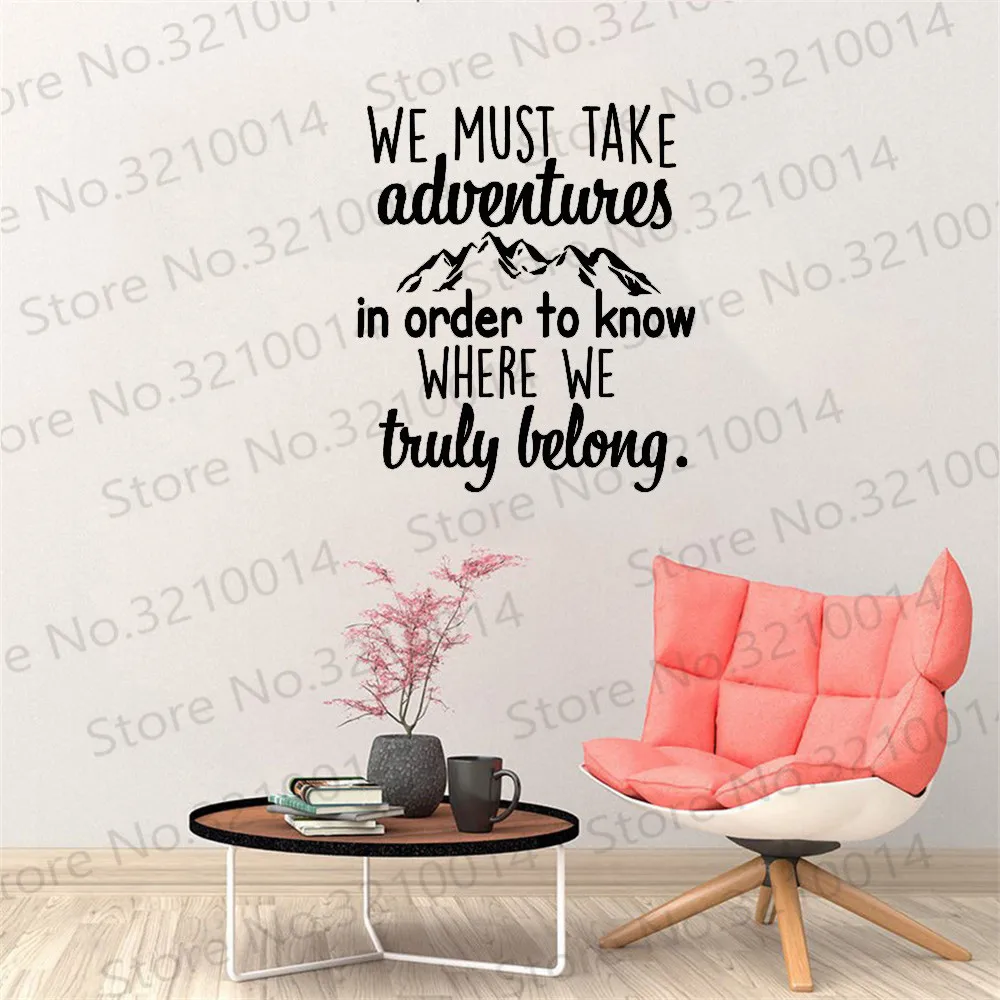 Мы должны принять Приключения для того чтобы знать где мы по настоящему