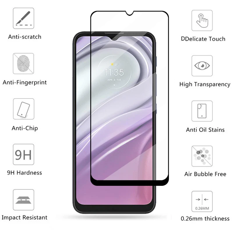 full glue glass for motorola moto g30 g50 g60 screen protector for moto g20 g30 g50 g60 tempered glass phone film for moto g20 free global shipping