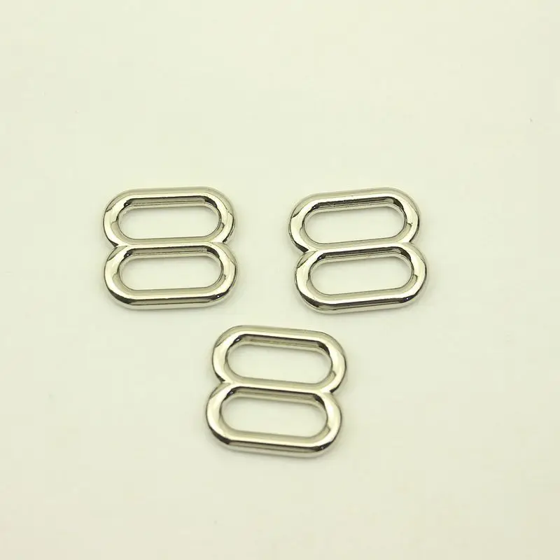 30pcs 20mm Metal Belt Buckles O D Ring 1inch Tri-Glide Bra Webbing Adjust Slider Buckle Bag Strap Garment Sewing Accessories
