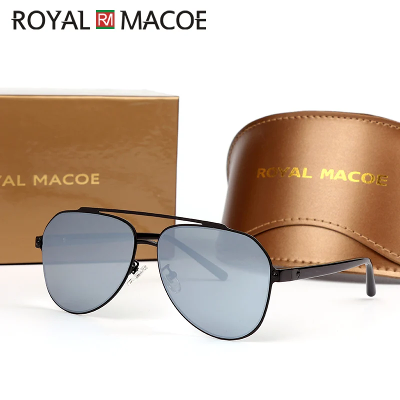 

ROYAL MACOE Classic Brand Sun Glasses Coating Lens Driving Eyewear for Men/women Hiking Eyewear Oculos Gafas De Sol