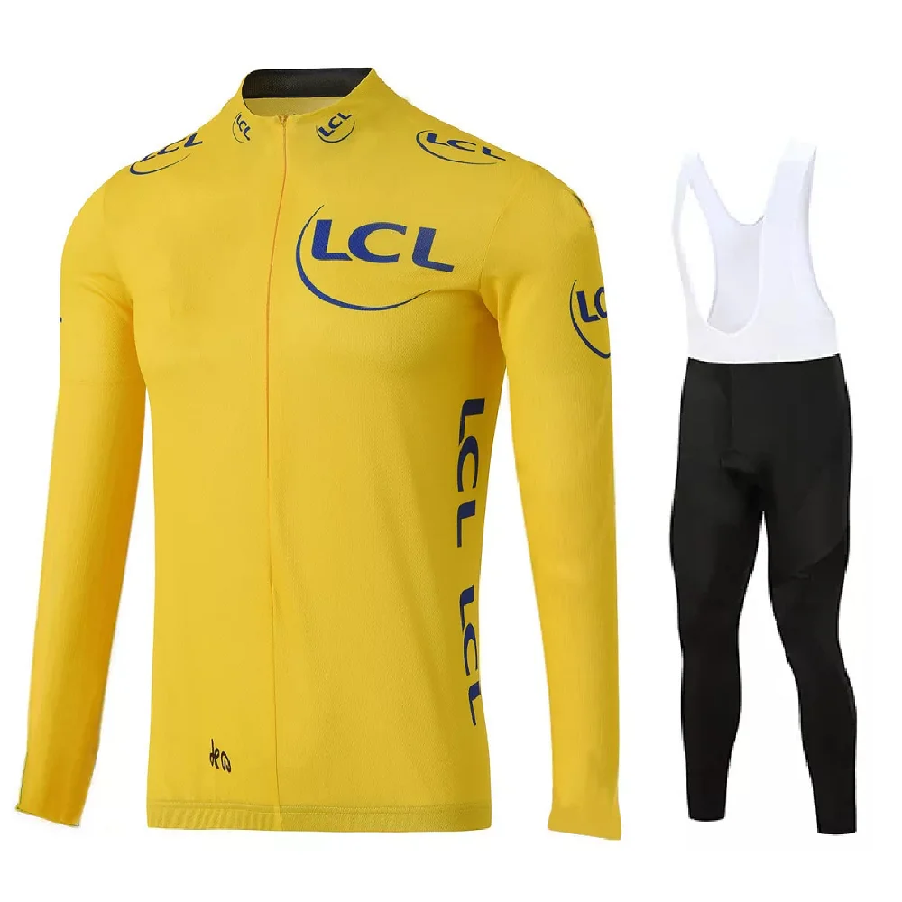 

Футболка мужская с длинным рукавом, трикотажный комплект для езды на велосипеде, Осень-зима