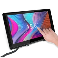 15 6 inch 1920x1080 ips display hdmi touchscreen portable monitor dual speaker display eye care screen with laptop stand