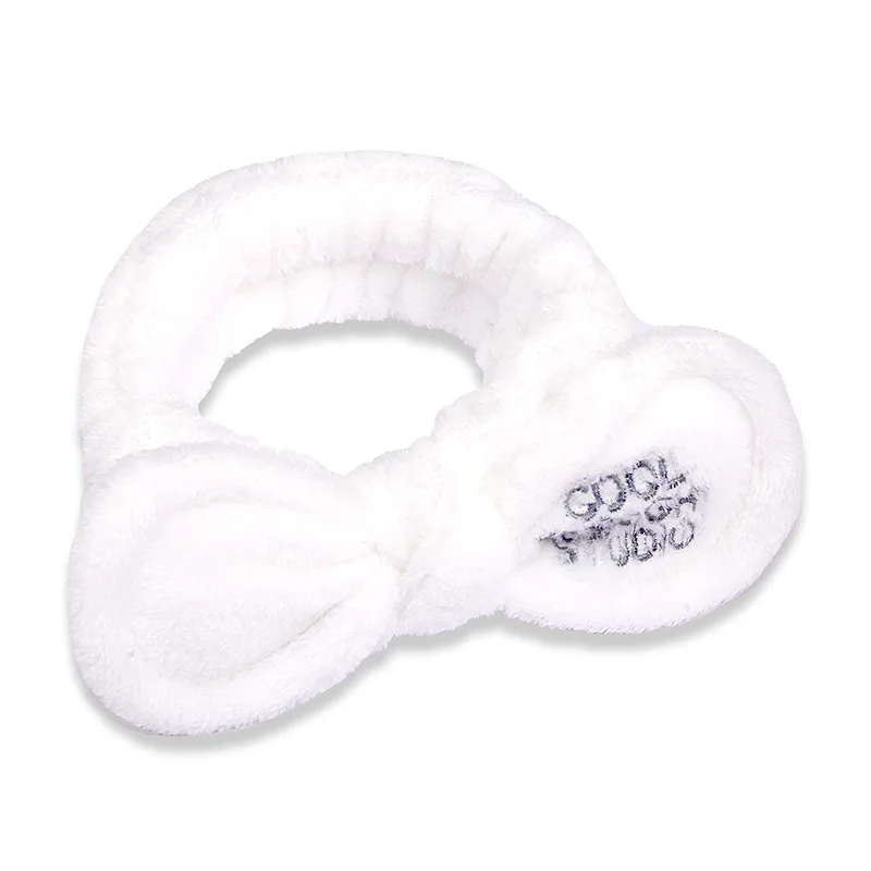 

Новинка 2021, Женская плюшевая повязка на голову с вышивкой и надписью, Женская повязка на голову для мытья лица, аксессуары для волос, несколь...