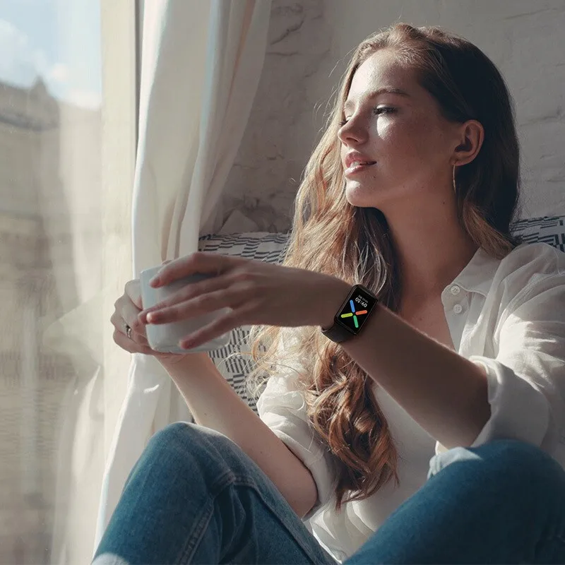 Оригинальные Смарт-часы OPPO AMOLED 1 64 дюйма с мониторингом сна | Электроника