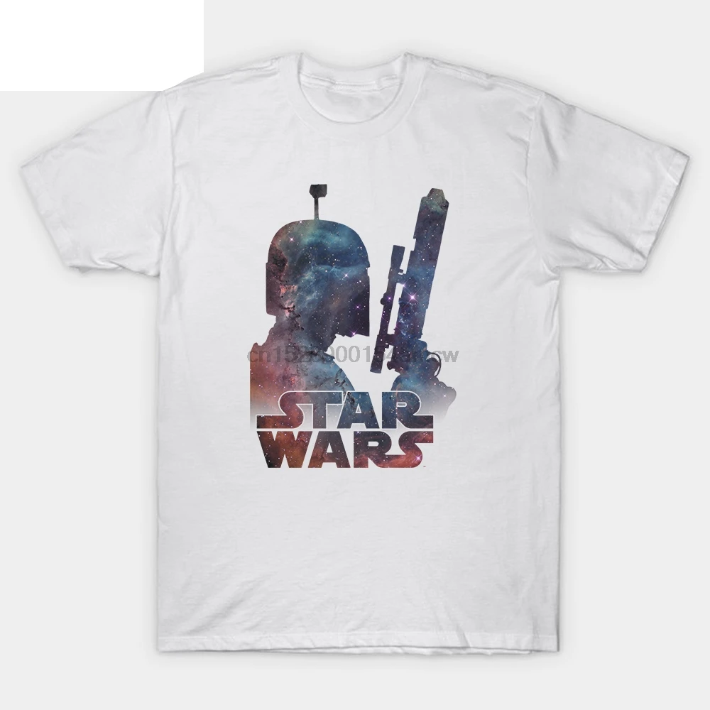 Футболки Боба Фетт Галактика для мужчин с круглым вырезом футболки коротким