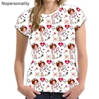 Футболка женская с принтом медсестры, белая