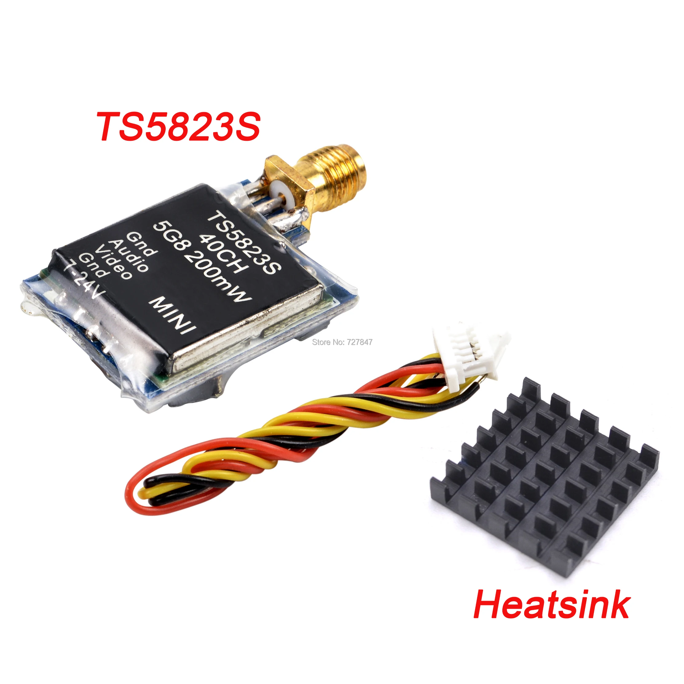 TS5823S TS5823 Mini FPV Tx 5 8 ГГц 40Ch 200 мВт модуль передатчика AV (TX) для приемника FPV|fpv tx|transmitter