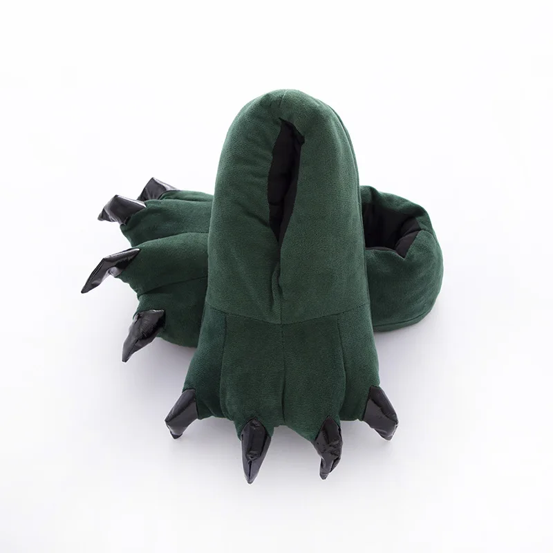 Женские плюшевые тапки зимние зеленого желтого черного синего цветов Chausson