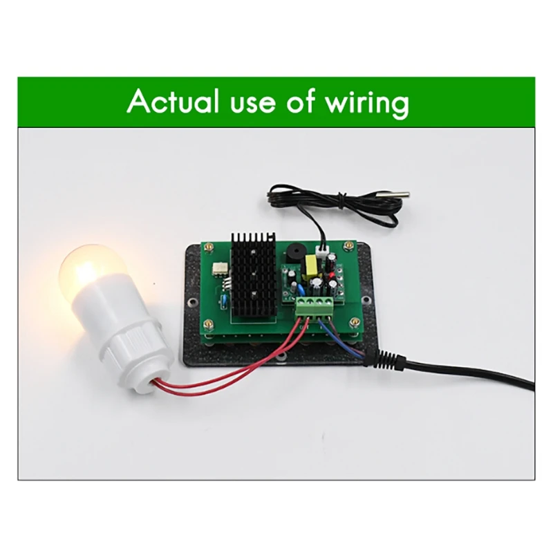 

PID Constant Temperature Controller 12V-24V Universal NTC10K Waterproof Probe Digital Temperature Controller