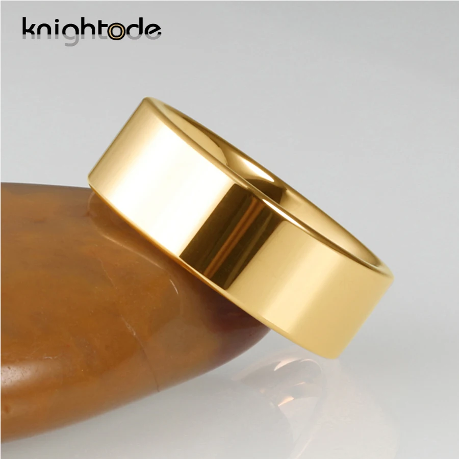 Кольцо обручальное из карбида вольфрама для мужчин и женщин классическое кольцо