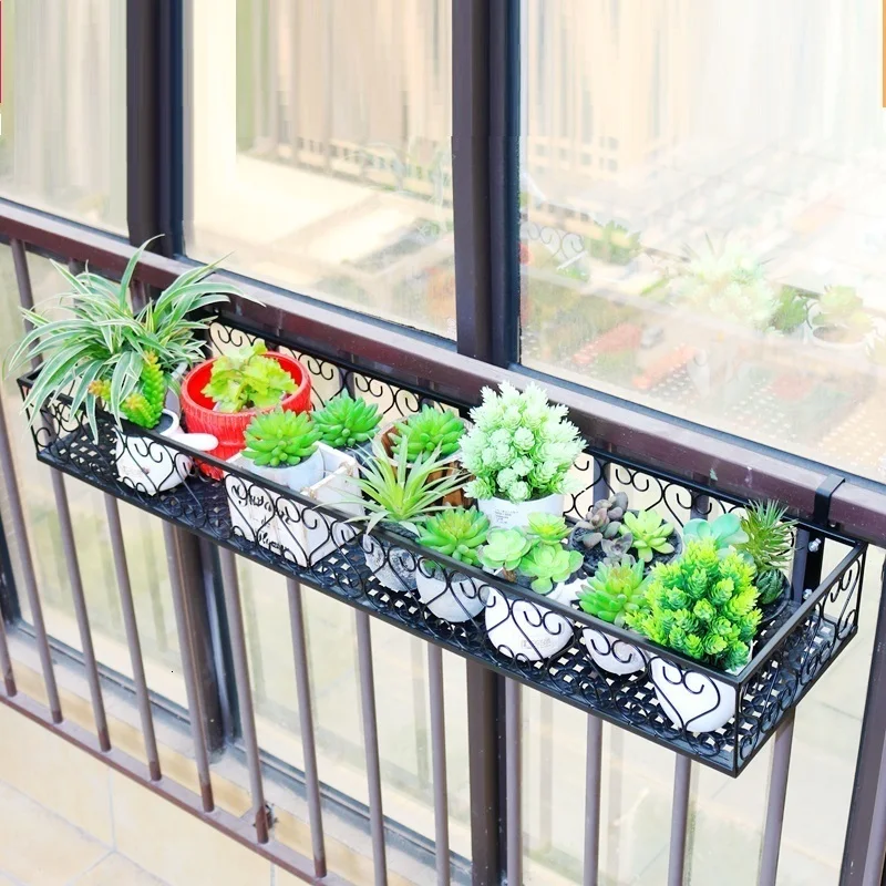 Mensola Porta Piante Varanda поддержка Pour Plante Декор Утюг балкон Balkon Balcon Цветочная полка завод стеллаж