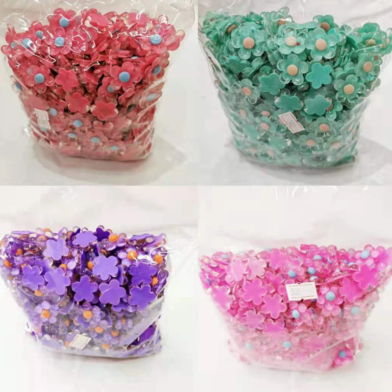 

500 штук, 21 мм, «сделай сам», акриловая Корейская заколка для волос в виде подсолнуха, часть для женщин и детей, аксессуары для изготовления юв...