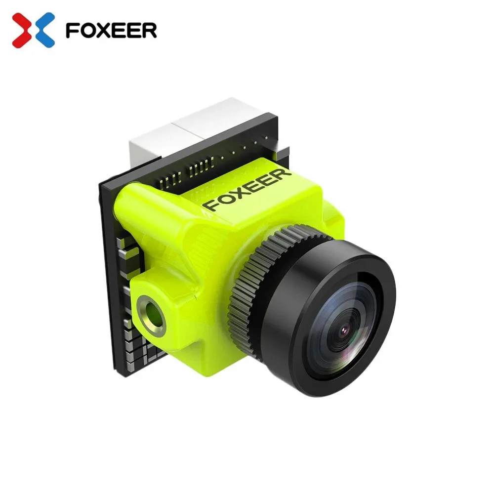 Foxeer Micro Predator 5 Racing FPV Camera 19*19mm 1000TVL 1 7mm M8 Lens 4ms Latency Super WDR - Black Full чехол | Игрушки и хобби