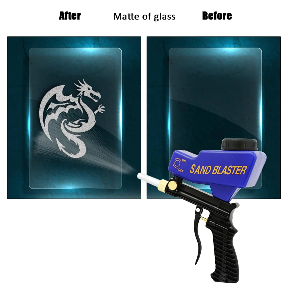 

Handheld Pneumatic Anti-Rust Sandblaster For Anti-Paint Small Protection Sand Portable Gravity Sandblasting Gun Mini Air Tools