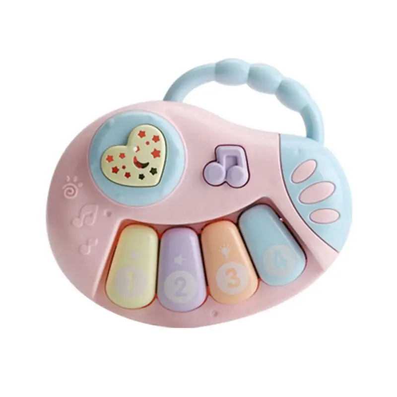 

Baby Music Hand Drum Children's Light Projection Drum Rattles Educational Toys Children Ring Bell Rattle Toys Gift Dropship 2021