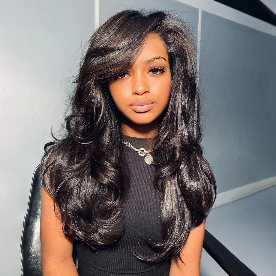Body Wave Lace Front Wig Brazilian Loose Deep Wave Wig Glueless Full Human Hair Wigs For Women 30 Inch 13x4 Hd Lace Frontal Wig