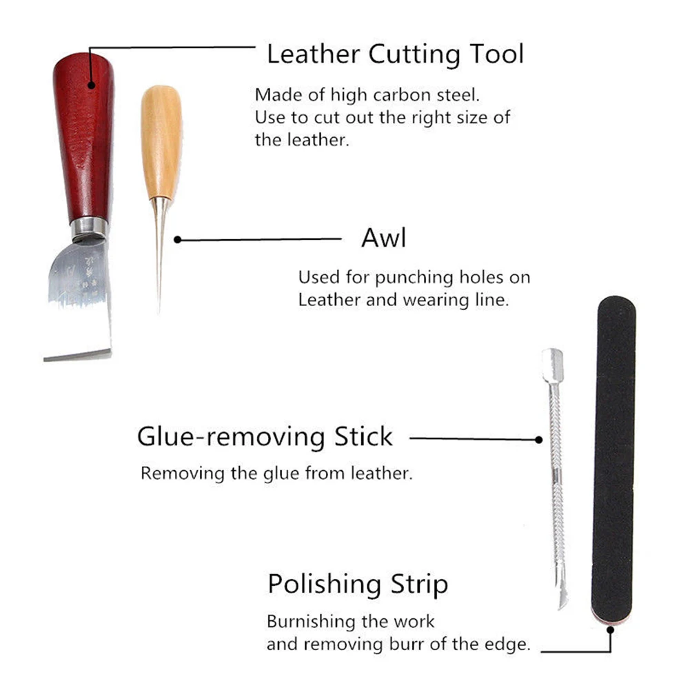 

42pcs/set Home Durable Tool DIY Stamping Practical Hand Sewing Easy Apply Craft Sewing Set